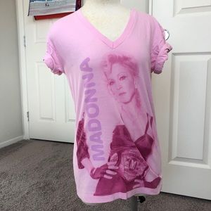 Madonna Official Tour Merch Short Sleeve Tee